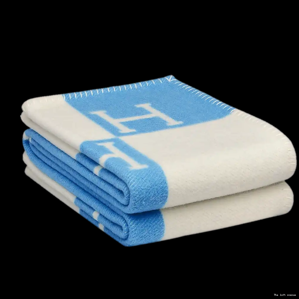 HERMES THROW BLANKET WOOL CLASSIC 0529